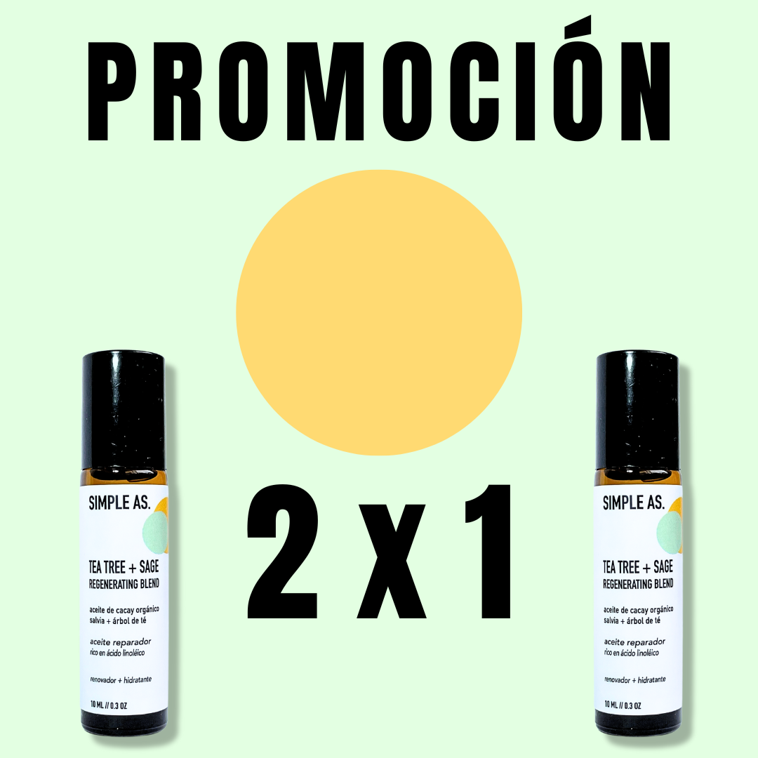 SERUM REPARADOR - Anti Acné - Simple As.