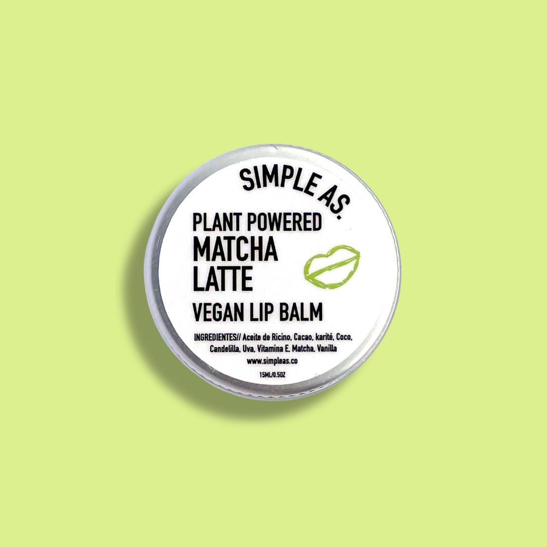 Bálsamo labial Matcha latte - Simple As.