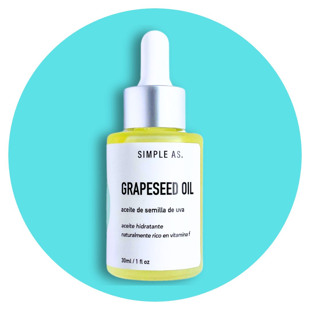aceite de semilla de uva 30ml de simple as