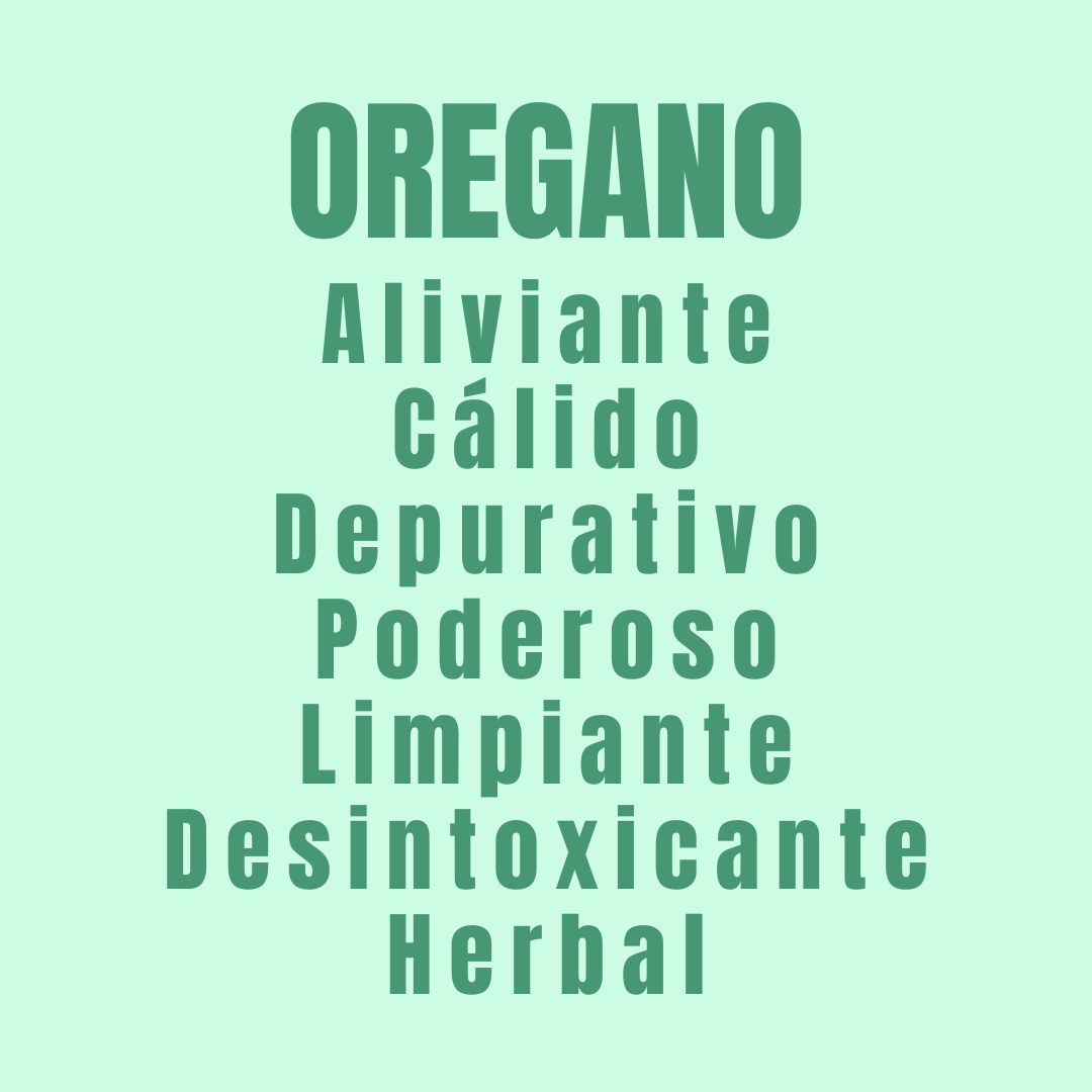 texto con los beneficios de aceite esencial de orégano.