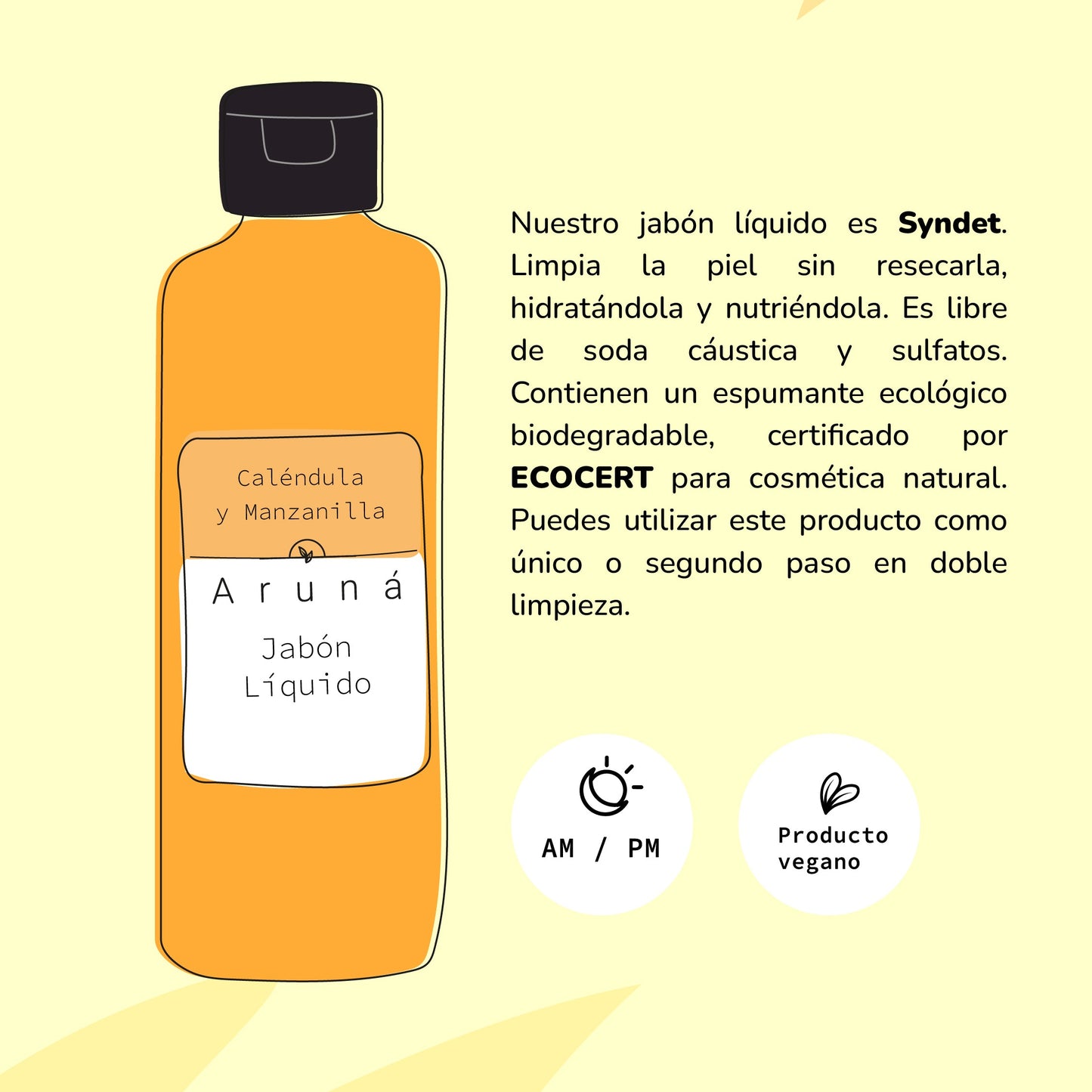 Jabón Facial Natural Caléndula y Manzanilla
