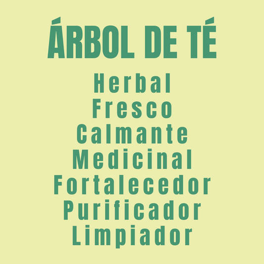 listo de los beneficios de Aceite Esencial de Árbol de Té Orgánico de Simple As