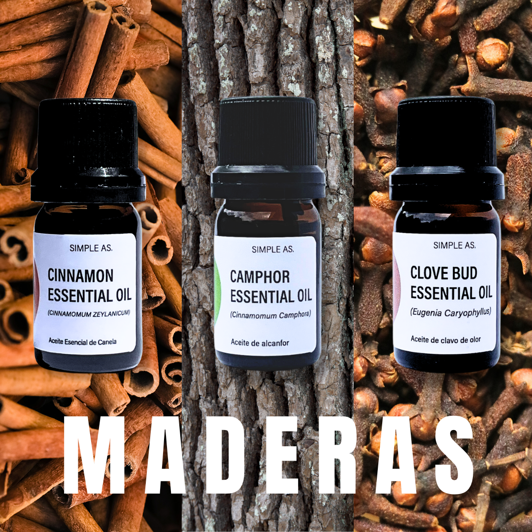 Kit Aceites Esenciales de Madera
