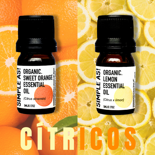 Kit Aceites Esenciales Cítricos - Simple As.