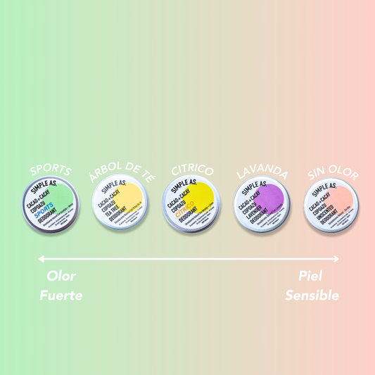 5 x Deo Bundle (Envío GRATIS) - Simple As.