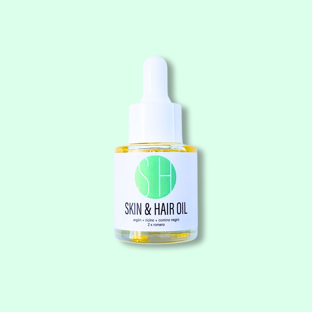 Skin + Hair Oil - Aceite Para Piel y Cabello - Simple As.