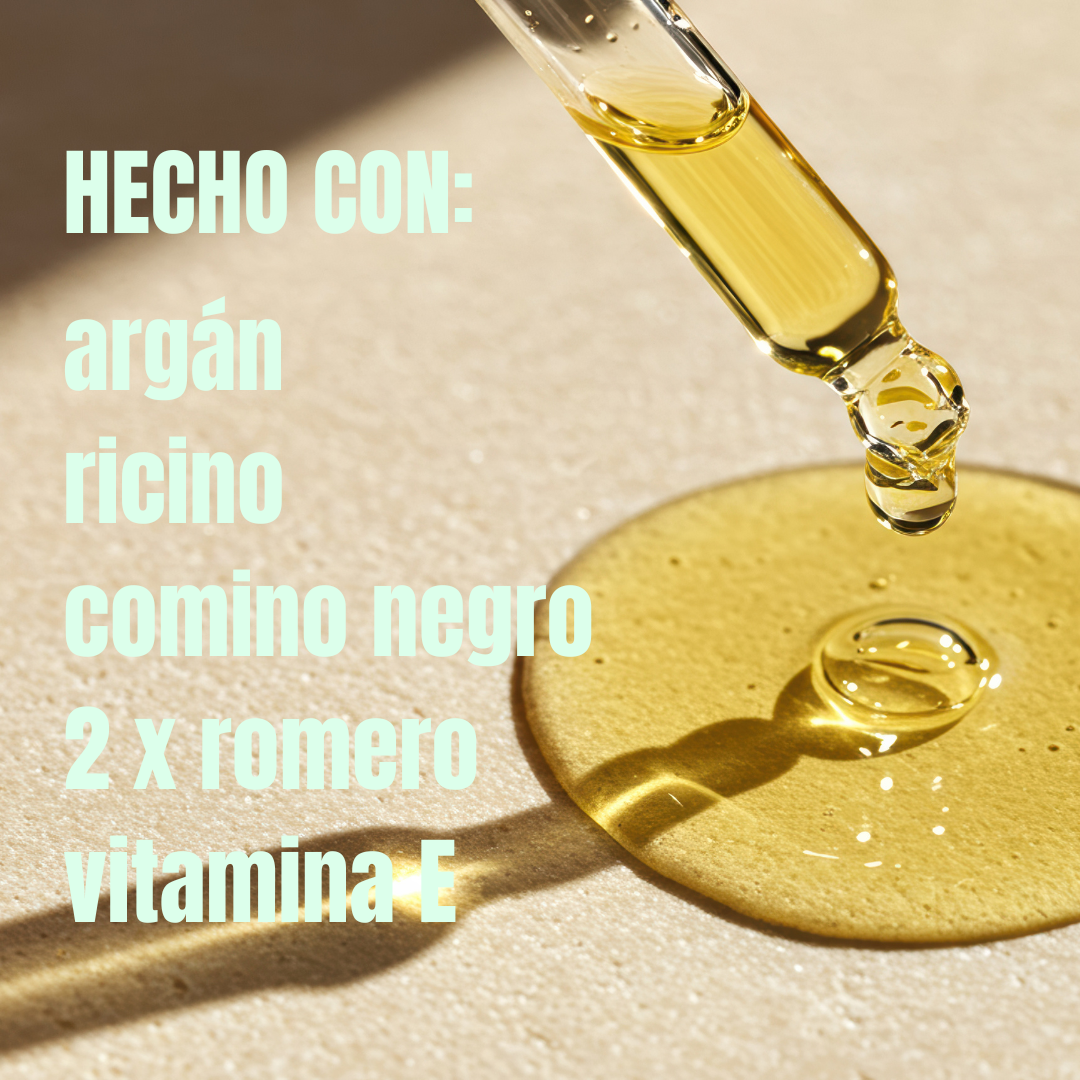Skin + Hair Oil - Aceite Para Piel y Cabello - Simple As.