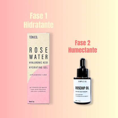 Kit de Rosas Hidratantes - Simple As.