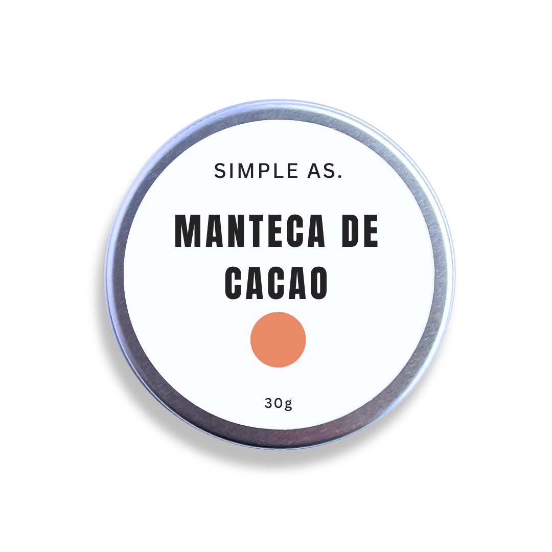 Manteca de Cacao Orgánica Colombiana - Simple As.