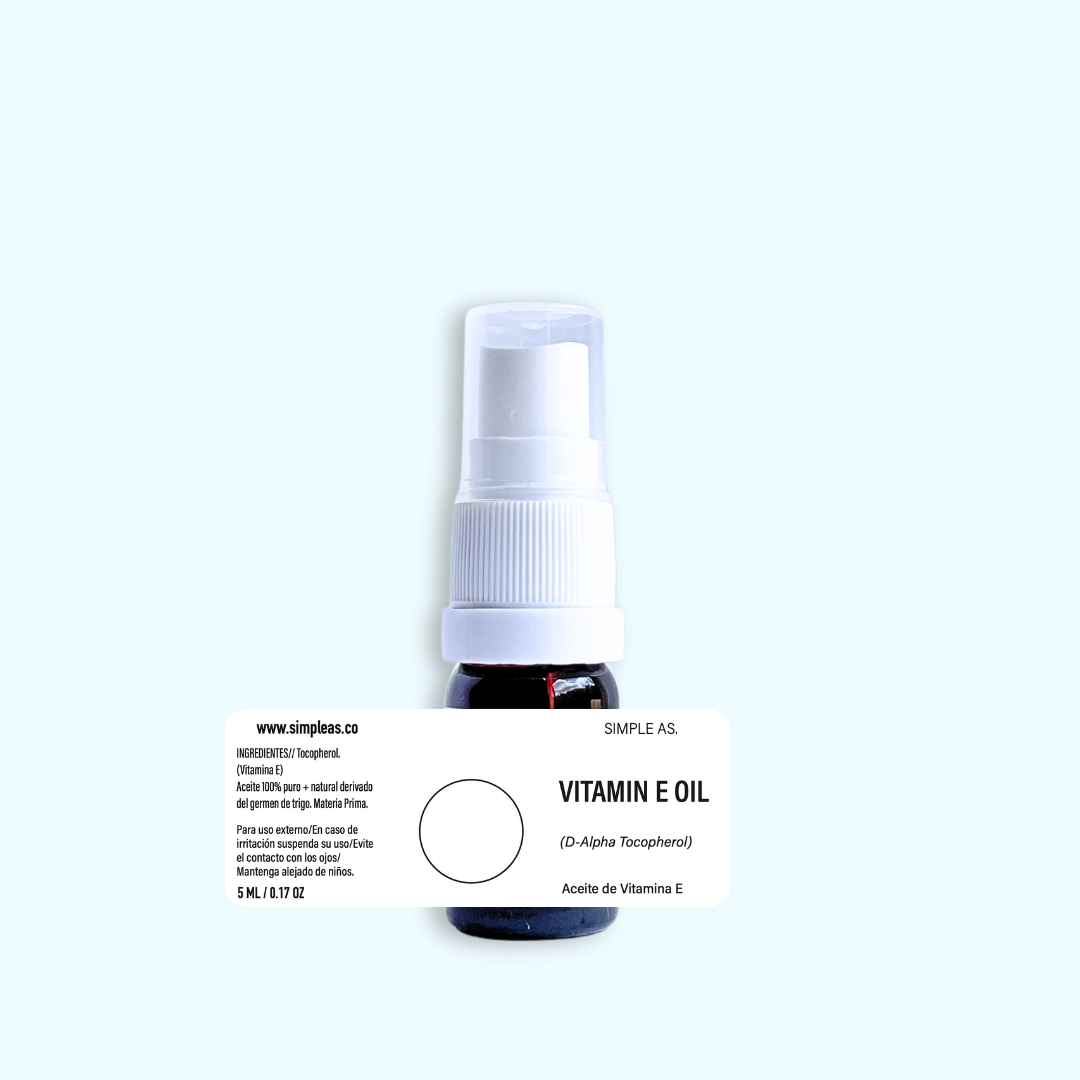 Aceite de Vitamina E - D-alfa Tocoferol - Simple As.