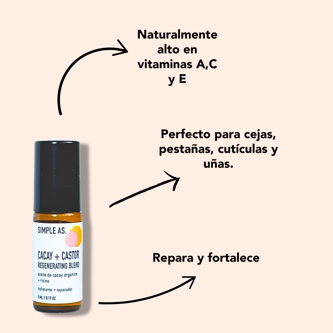 texto con los beneficios de Serum para Pestañas y Uñas 