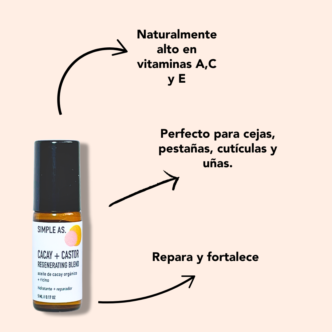 Serum para Pestañas y Uñas - Ricino y Cacay