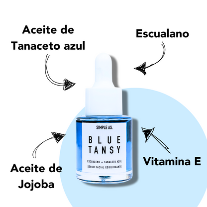 Serum Equilibrante - Blue Tansy - Simple As.