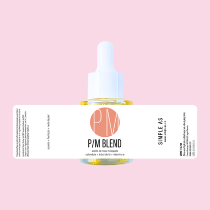 PM Blend - Serum Facial Reparador Noche